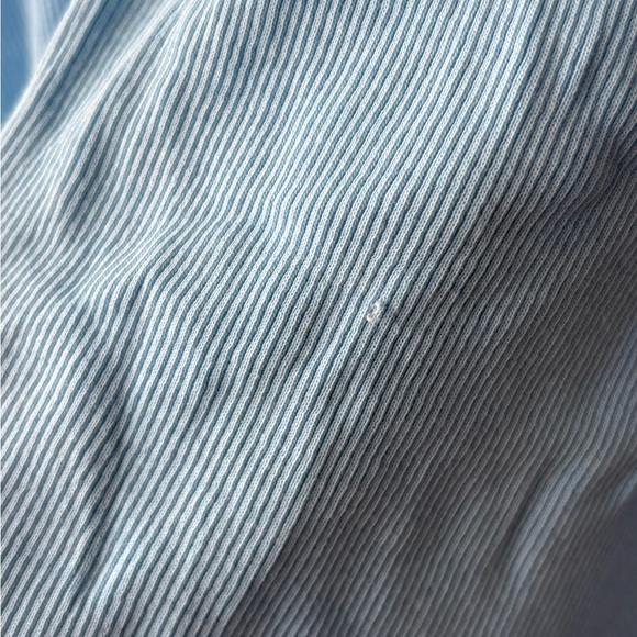 Torrid Light Blue Ribbed Top - Picture 5 of 6